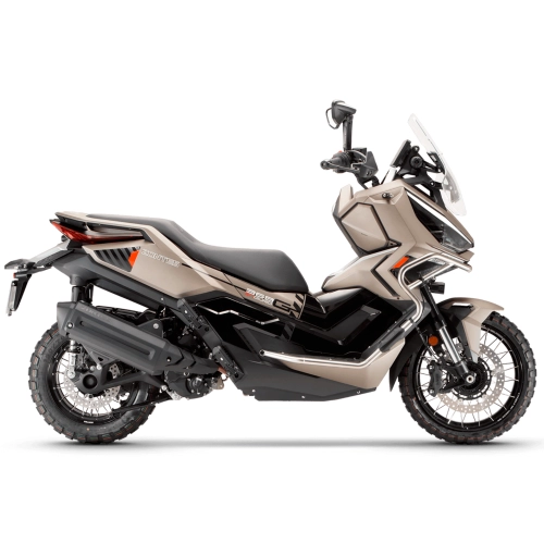 Максискутер Zontes ZT368-G коричневый