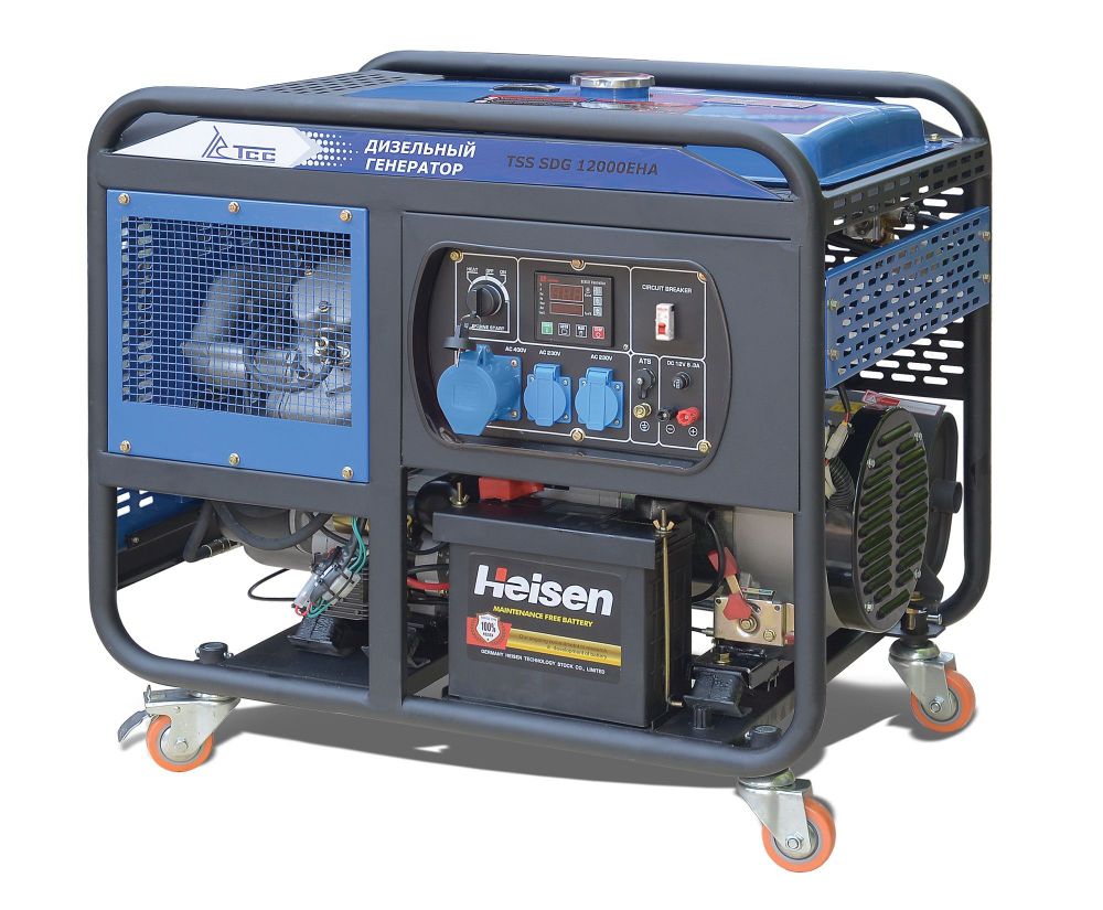 Дизель генератор TSS SDG 12000EHA - [11.5 кВт / 47 А] в кожухе МК-3.1