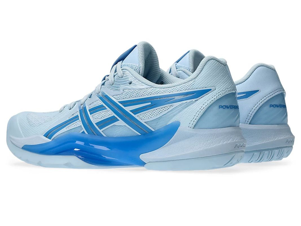 Женские кроссовки для бадминтона/сквоша Asics Powerbreak FF — light blue/blue coast
