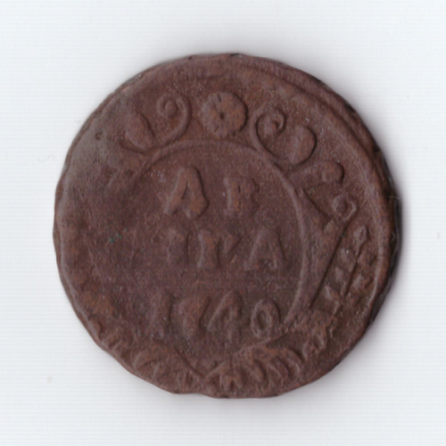 денга 1740 Анна Иоанновна
