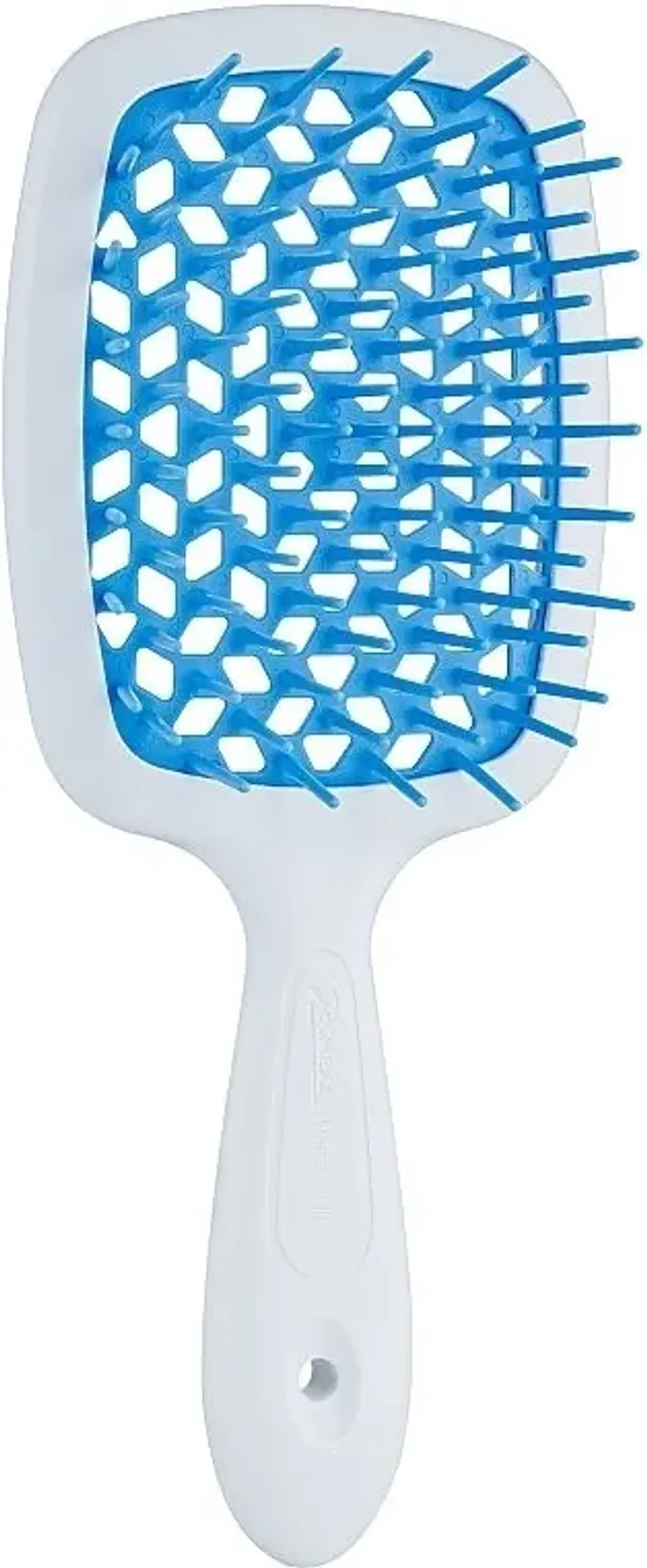 Расческа для волос Janeke Superbrush Small - Белый и синий