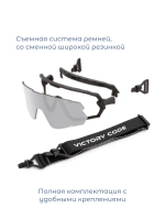Очки Matrix / Зеркальный синий