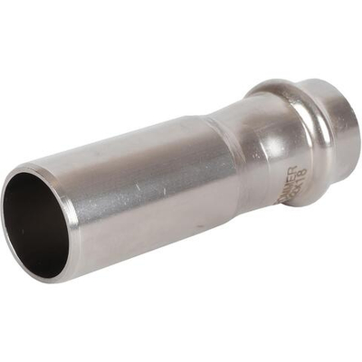 ROMMER Муфта переходная НПр 22x18 из нержавеющей стали прессовой