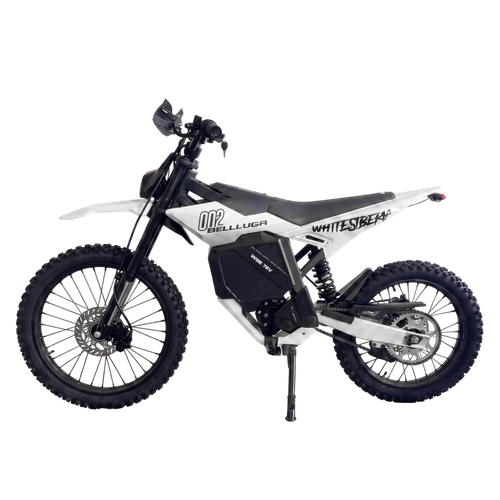 Электромотоцикл WHITE SIBERIA BELLLUGA 002 6000W Белый