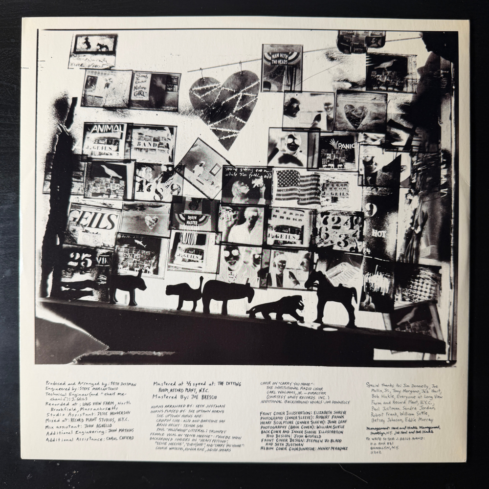 The J. Geils Band ‎– You're Gettin' Even While I'm Gettin' Odd (США 1984г.)