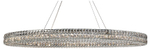 Подвесная люстра Newport 8550/160 C oval chrome