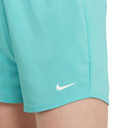 Шорты для девочки теннисные Nike Kids Dri-Fit One High-Waisted Woven Training Shorts - Бирюзовый