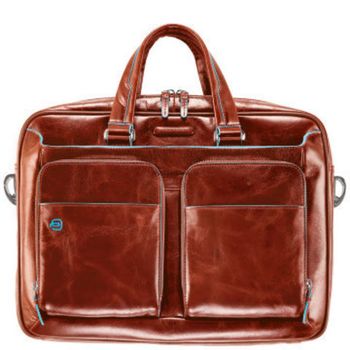 Сумка мужская Piquadro Blue Square оранжевый телячья кожа (CA2849B2/AR)
