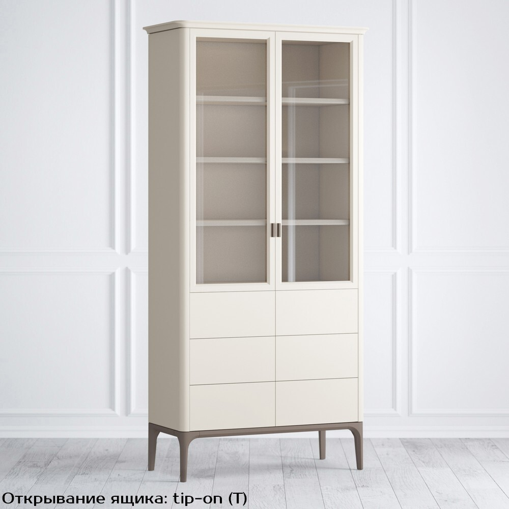 Шкаф книжный 6 ящиков Pr082D