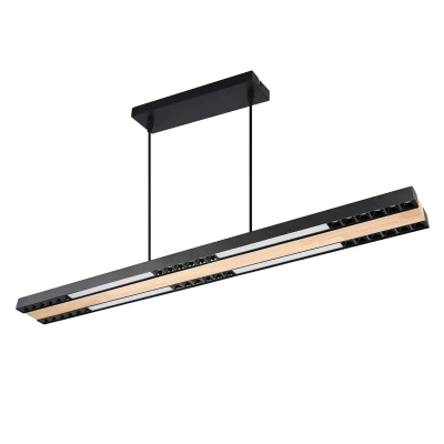 Подвесная люстра Zebra 4440-4P, LED*24W, 2500LM, 4000K. ТМ F-Promo