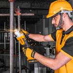 Аккумуляторная угловая шлифмашина 20В 125мм без АКБ и ЗУ INGCO CAGLI201258 INDUSTRIAL