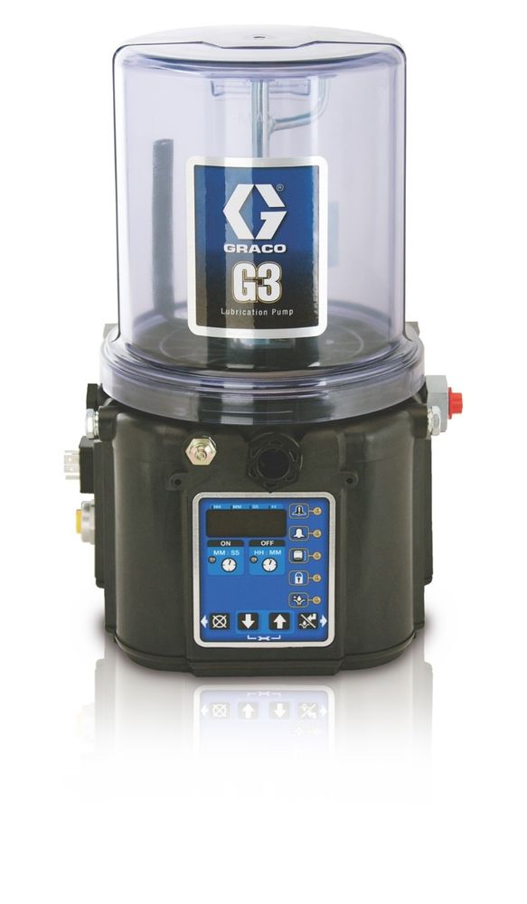 G3 - насос для консистентной смазки Pro, 90-240В, 16 л, датчик низкого уровня смазки, DIN