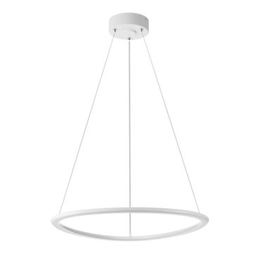 Люстра подвесная с пультом LED 54W 3000К-5500К CL215B050 белый Тrio Citilux