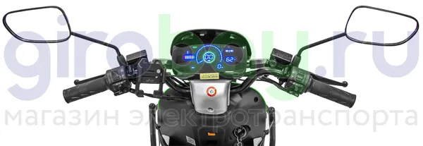 Электроскутер WENBOX U7 2000W (60V/52Ah) - Зеленый, АКБ LiFePO4 фото №11