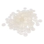 Пуговицы 2 прокола 20L=13 мм, (clear (прозрачный)), CB-K-15, 144 шт