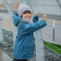 Шапка свечка из смесовой шерсти однослойная с отворотом "Пепел"