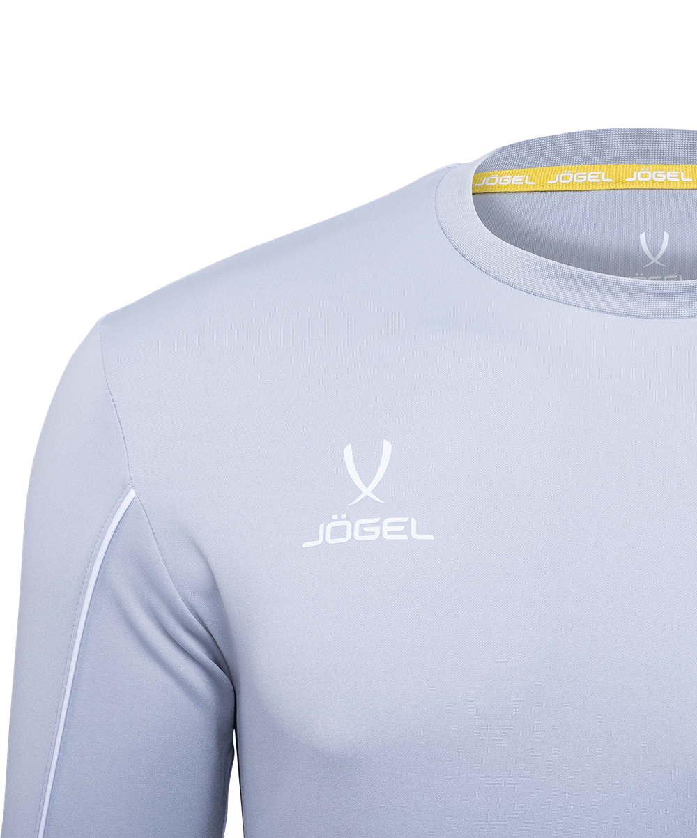Футболка вратарская CAMP GK Padded LS, серый/черный/белый