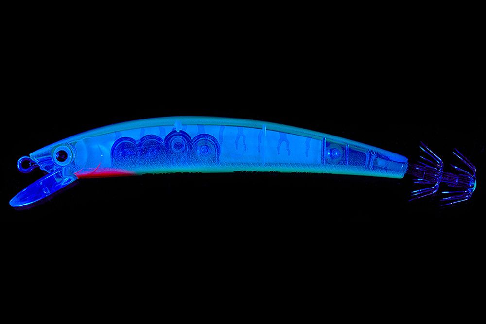 Кальмарный воблер HIGASHI Pelagic 19g #03. Blue Mackerel