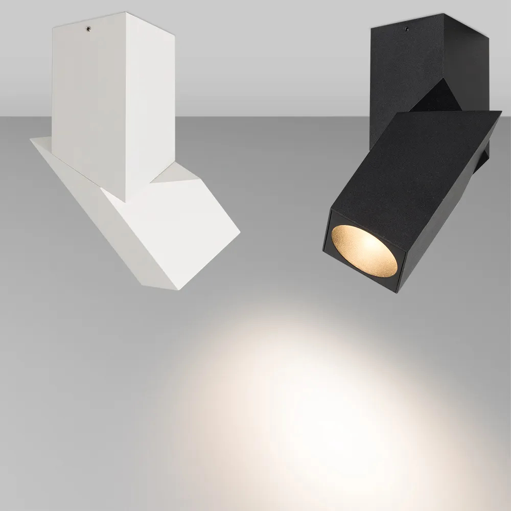 Светильник SP-TWIST-SURFACE-S60x60-12W Warm3000 (BK, 30 deg) (Arlight, IP40 Металл, 3 года) 026771(1)