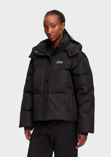 Пуховик KARL LAGERFELD Essential Short Puffer Jacket