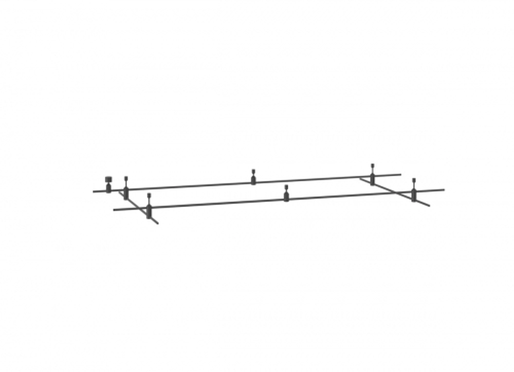 Donolux Magnet Modular System «CODE 1.2»,  L2000хL1000хH135 мм,  DC24V,  основание для модульных светил
