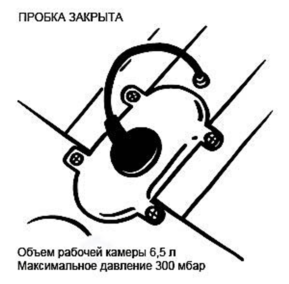Насос лягушка Bravo 9 1.5/6.5л 1000мБар