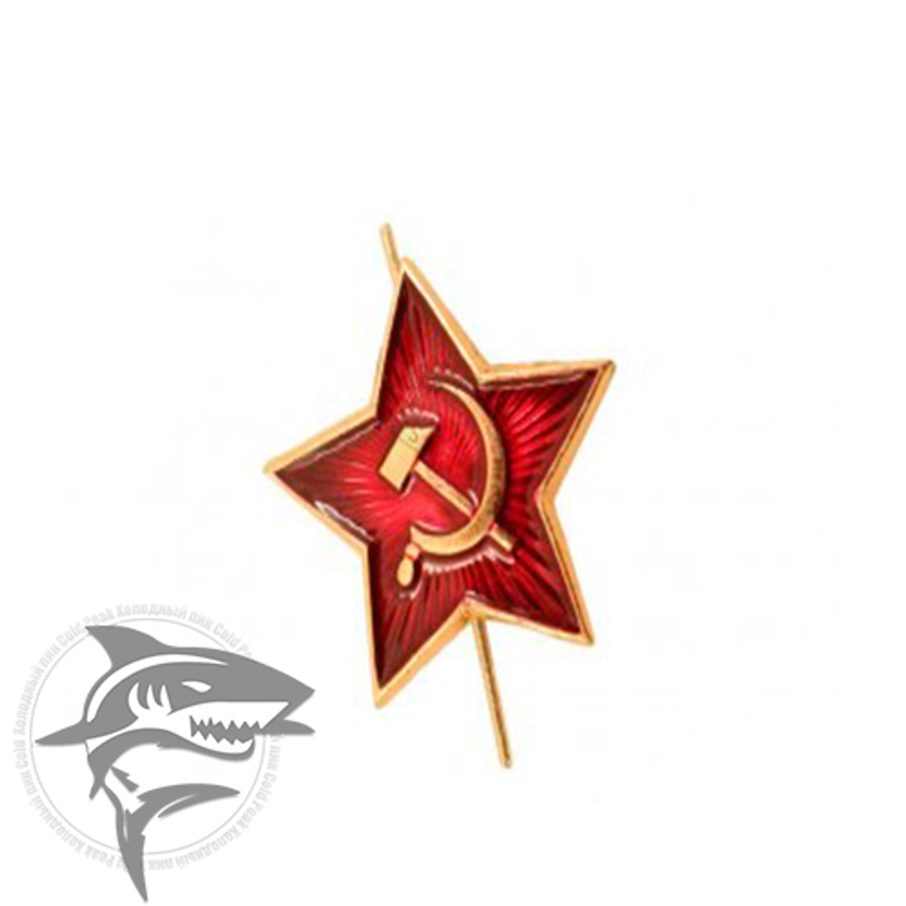 Звездочка на пилотку, фуражку малая ОРИГИНАЛ СССР