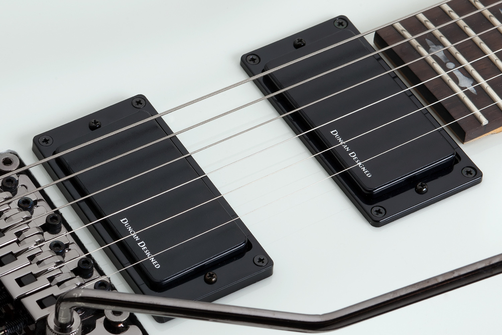 Schecter DEMON-6 FR VINTAGE WHITE