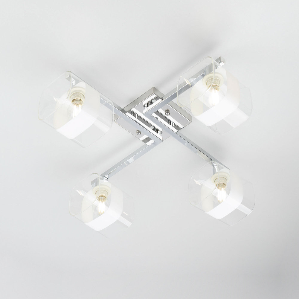 Citilux Вирта CL139141 Люстра потолочная Хром
