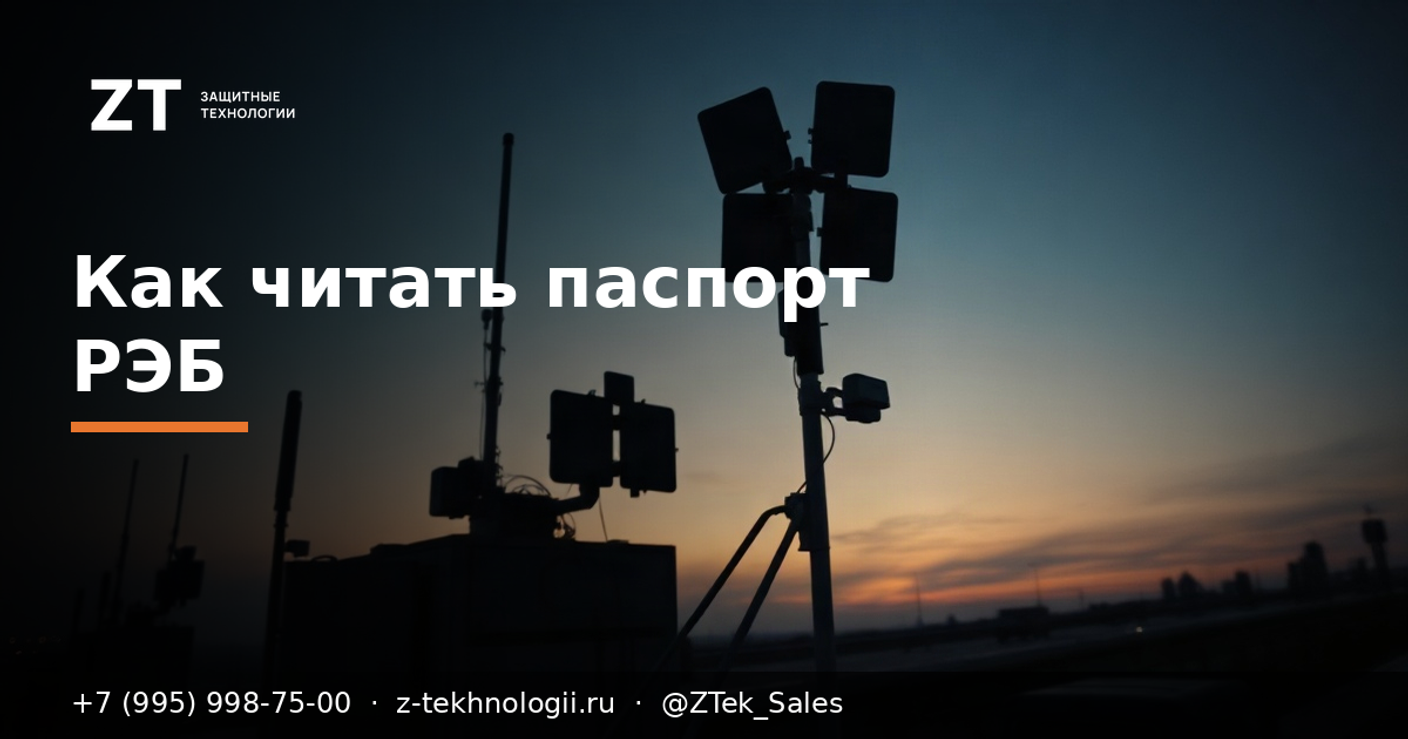 Как читать паспорт РЭБ: метры или маркетинг