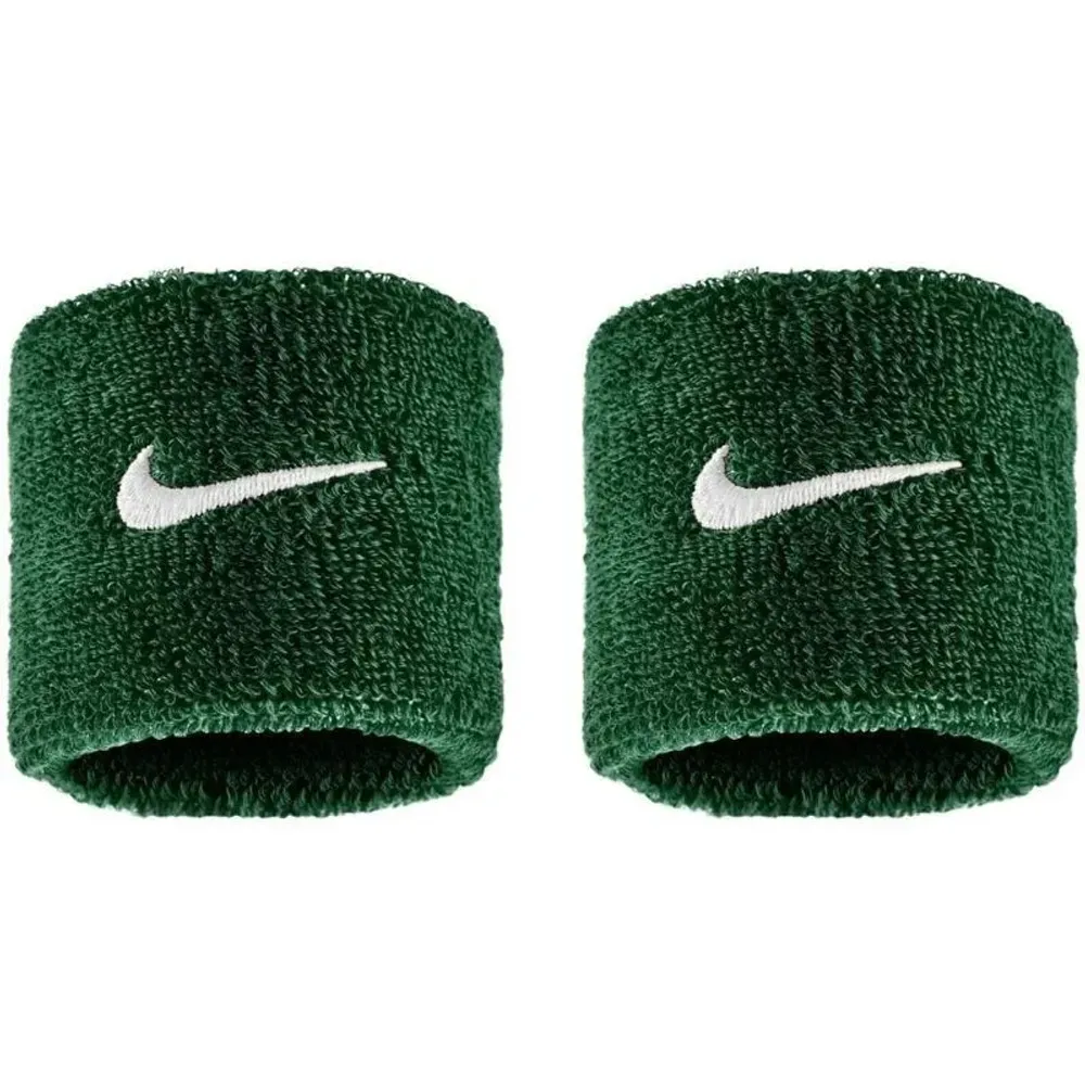 Напульсник теннисный Frotka Nike Swoosh 2P - gorge geen/white