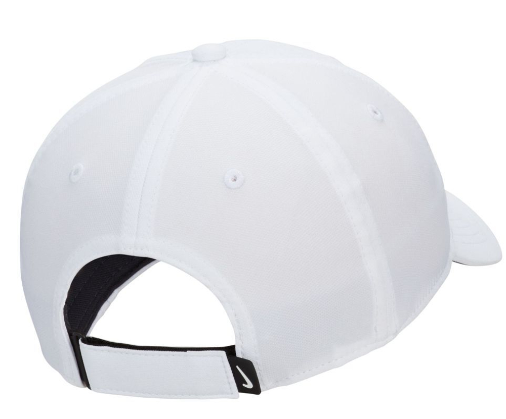 Теннисная кепка Nike Dri-Fit Club Structured Swoosh Cap - белый