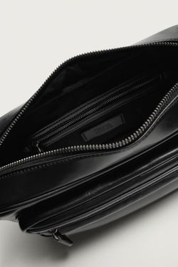 ZARA МЯГКАЯ СУМКА, ЧЕРНЫЙ