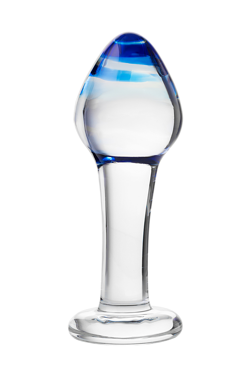 Анальная втулка Sexus Glass, стекло, 11,5 см, Ø 4 см