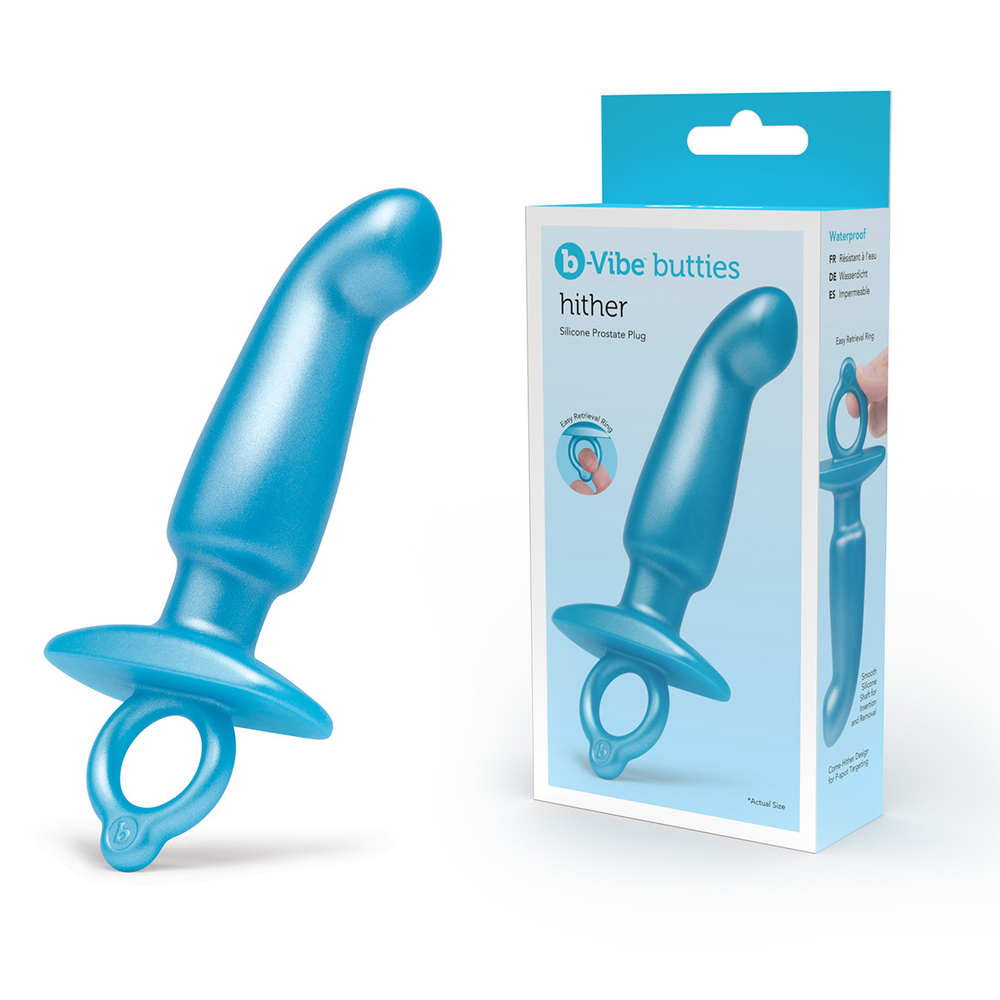 b-Vibe HITHER - Анальный плаг из силикона
