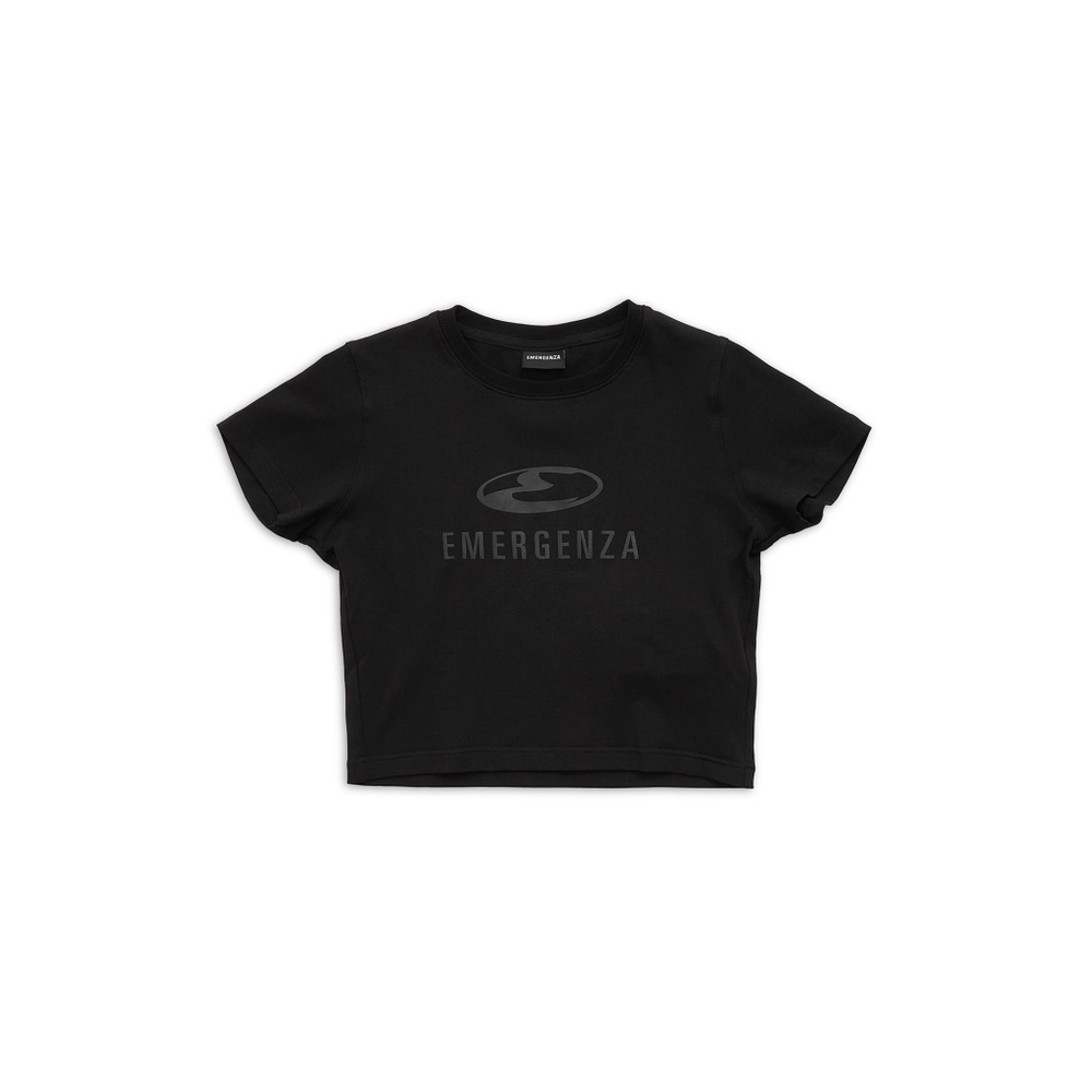 EMERGENZA WOMEN'S CROPPED FITTED T-SHIRT