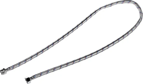 ЗУБР 1/2″, 1.2 м, гайка-штуцер, гибкая подводка для воды (51005-G/S-120)