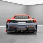 Обвес переделка для Ferrari 488 2015-2020 переделка в Pista Феррари