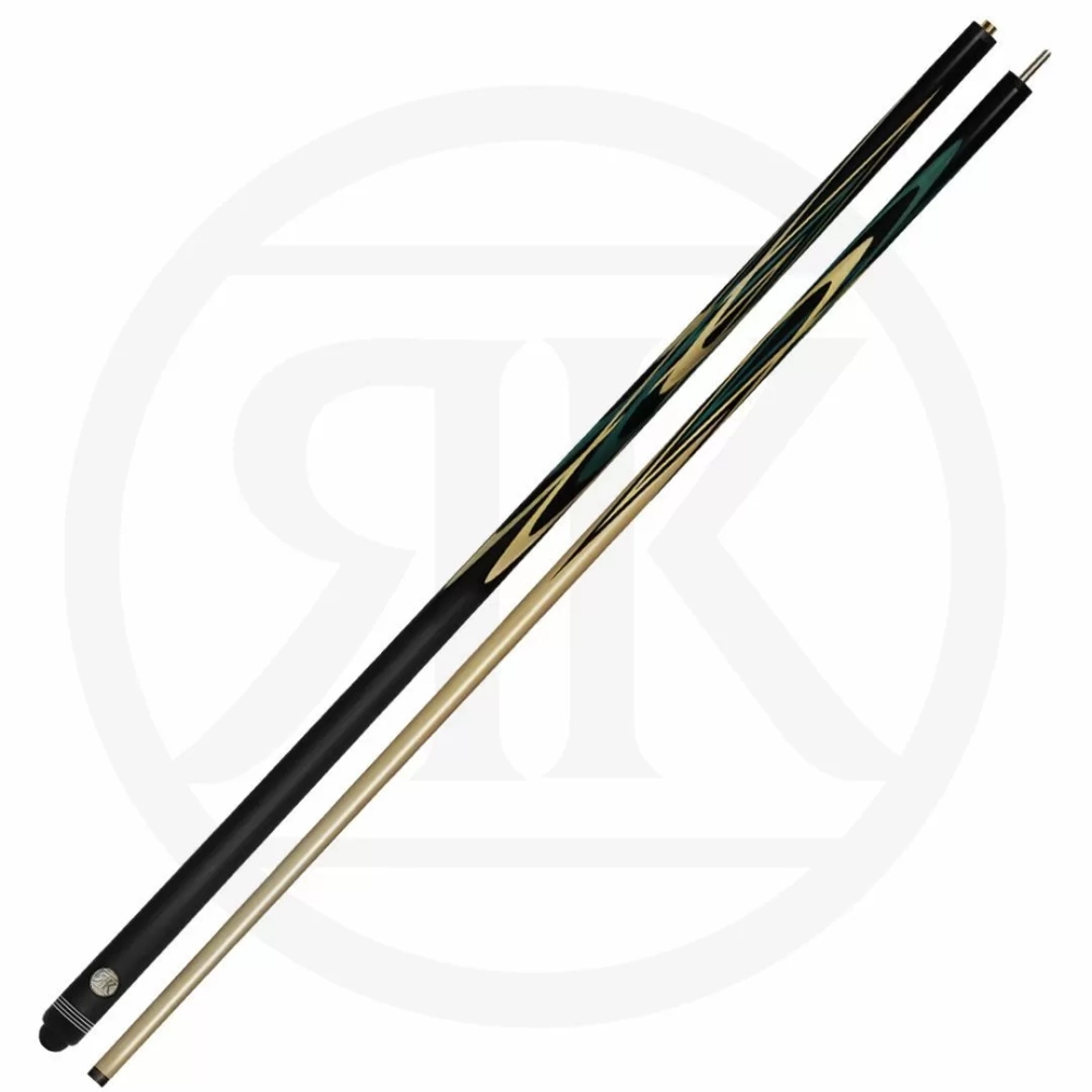 Кий Сапфир, черный граб/синий граб /белый граб, 16-запилов, 2PC