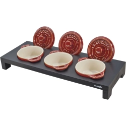 STAUB Подставка для 3 мини-кокотниц черная EAN 3272341907004