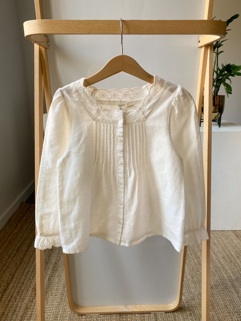 Новая хлопковая блузка Little cotton clothes, 116