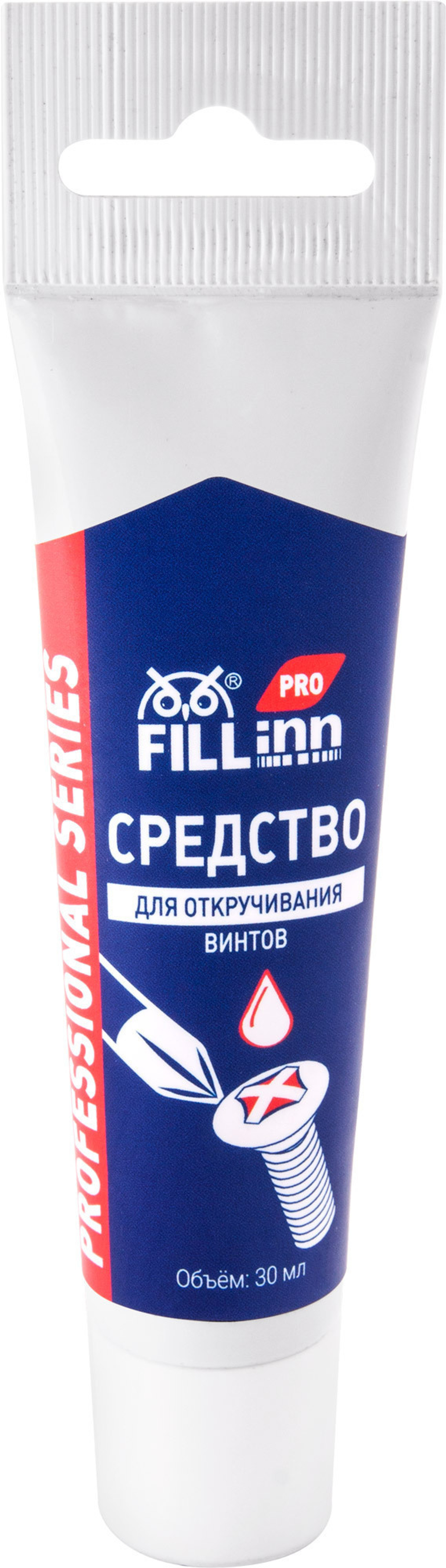 Средство для откручивания винтов,30 мл (туба) FILL Inn FLP302