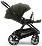 Коляска Agex Prima Pro 3 в 1 с автокреслом i-Safe S Grey APF664 Green (Зеленый)