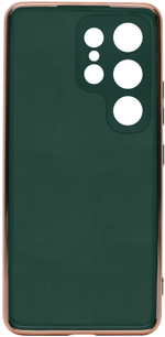 Стильный глянцевый чехол для SAMSUNG GALAXY S25 ULTRA с кольцом-подставкой и бархатной подкладкой