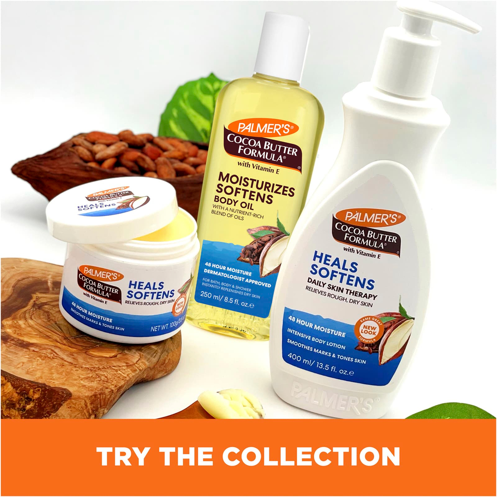 Palmer's, Cocoa Butter Formula, увлажняющее масло для тела, с легким запахом, 250 мл (8,5 жидк. унций)