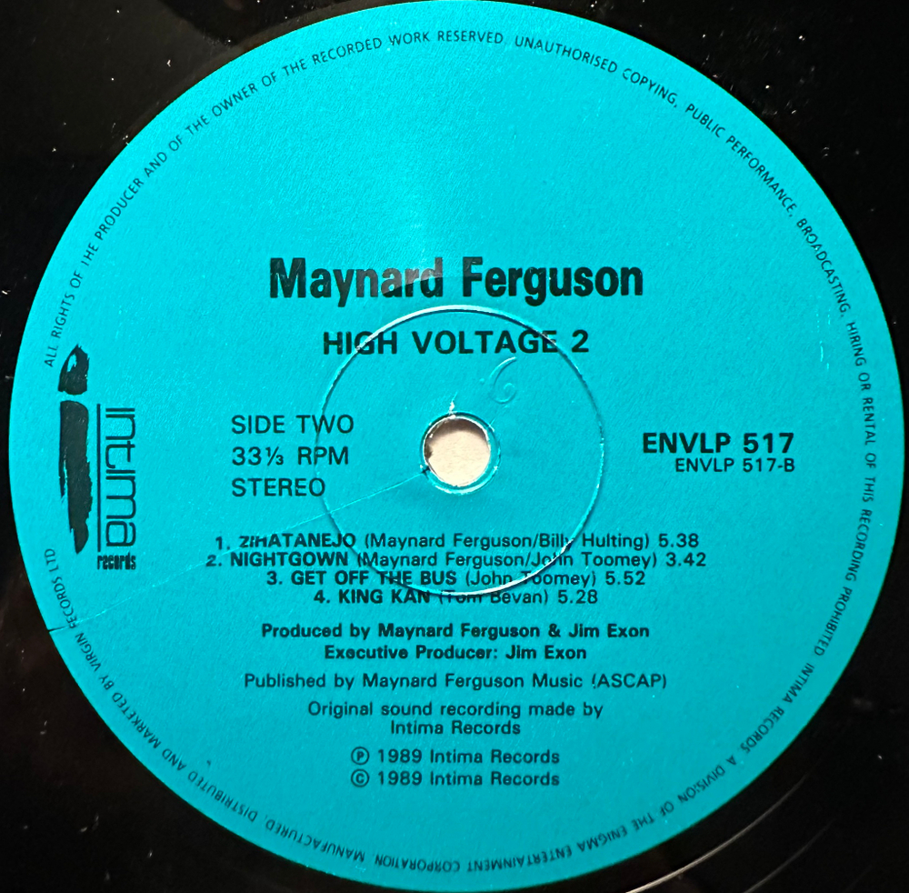 Maynard Ferguson - High Voltage 2 (Европа 1989г.)