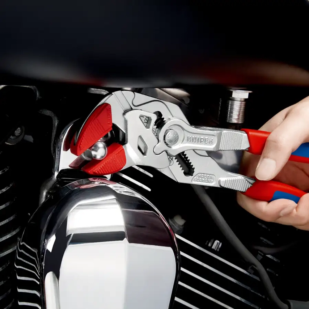 Клещи переставные-гаечный ключ хромированные 250 мм Knipex 86 05 250 SB