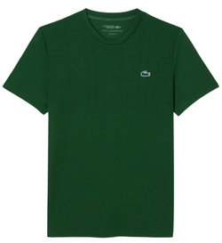 Теннисная футболка Lacoste Tennis x Novak Djokovic - pine green