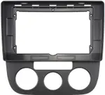 Магнитола для Volkswagen Jetta 5 2005-2010 (кондиционер) - Teyes CC3-2K-360 монитор 13" 2K QLED на Android 10, Быстрая, CarPlay, 4G SIM-слот, 4 камеры в комплекте
