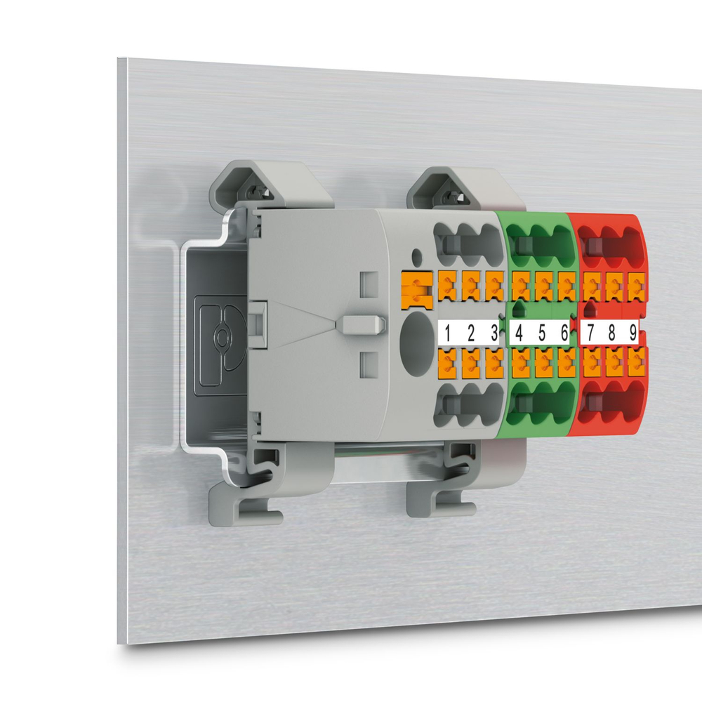 PTFIX 12X2,5-NS35A RD - Распределительный блок 3273158
